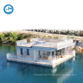 with deck puncture resistant deck floating house on water